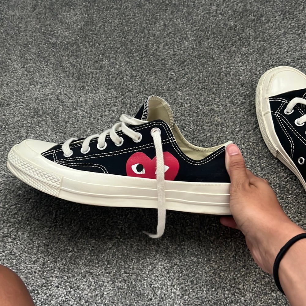 Comme des Garcons Play Black- Converse chuck taylor All-star 70